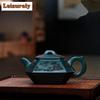 280ml High Grade Yixing Purple Clay Tea Master Handmate 9 Hole Filter Kettle Chinese Raw Or Green Mud Zisha Kung Fu Tea Set Gift