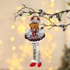 Christmas Fabric Pendant Christmas Doll Pendant Christmas Tree Pendant Ornament Small Gift Pendant