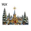 Christmas Classroom Decorations Window Stickers, Winter Holiday Decorations, Festive Art with Xmas Tree Party Supplies Snowman Angel Patterns for Home