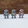 Фигурка дайвера Латунные бусины с ножом EDC DIY Плетеные браслеты Подвески для шнурка Аксессуары Наружный инструмент Подвески Шармы Подарок