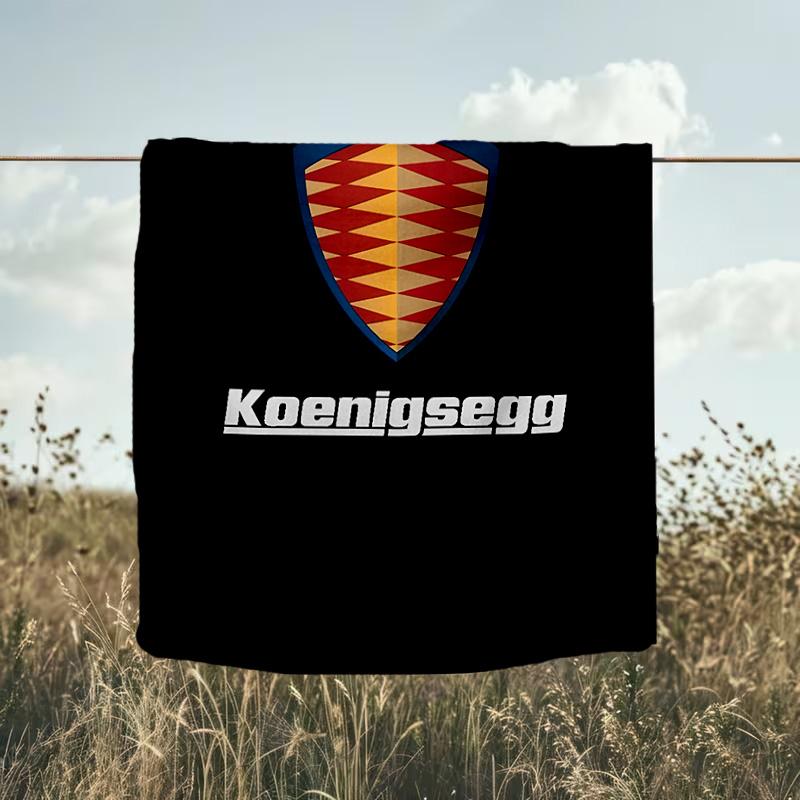 1PC Koenigs Car Blanket Flannel Throw for Sofa, Indoor, Camping, Living Room, Office, Chair, And Bed Soft Birthday Christmas Gift