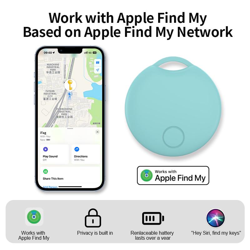 Мини Bluetooth GPS-трекер для Apple Find My Anti Lose Reminder, устройство для поиска ключей, локатор для собак и детей, сумка-кошелек для автомобиля, умная метка