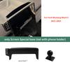 Car Mobile Phone Holder For Ford Mustang Mach E 2021-2024 15.5 Inch Screen Fixed Navigation Bracket Base Wireless Charging Stand
