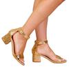 Where's That From Womens/Ladies Strappy Block Heel Sandals