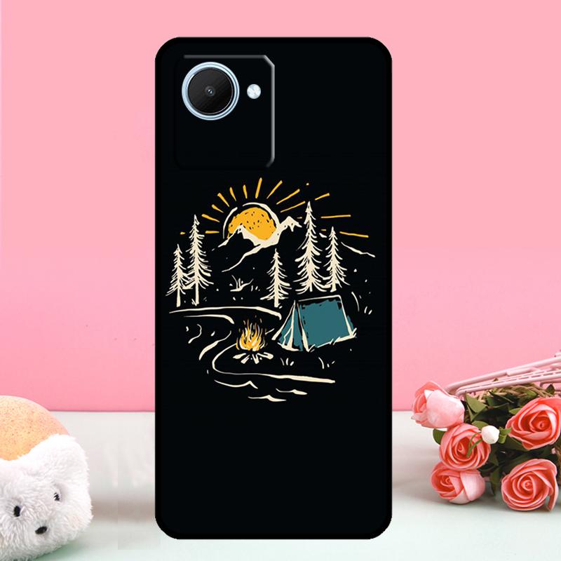 Арт 'Природа и Кемпинг' Для Realme C55 C71 C53 C67 C75 C61 C33 C63 C51 C65 10 11 12 13 14 15 Pro Plus GT7 Pro Чехол