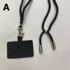 1PC Lanyard Anti Lost With Card Cover Crossbody Hanging Cord Universal Phone Rope Phone Accessories Mobile Phone Strap Patch