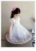 Girls' Summer Mesh Princess Dress