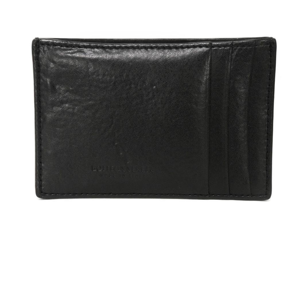 Б/у Держатель для кредитных карт-кассеты 11897 651401 VCQC4 8425 7946 RFID Maxi Intrecciato Черный Унисекс из Японии АУТЕНТИЧНЫЙ