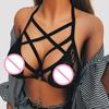 Women Sexy Sport  Bandage Lingerie Corset Push Up Underwear Bra Briefs