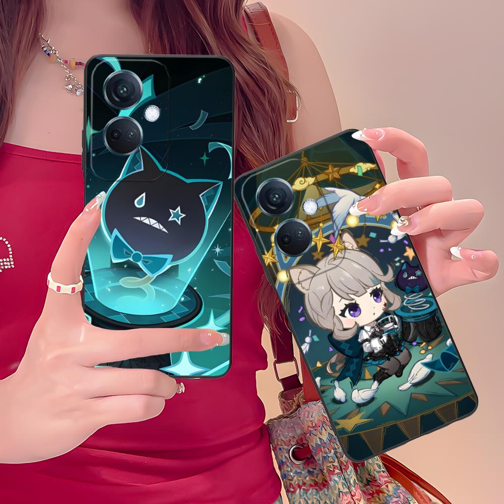 Игровой чехол GI Lynette Матовый ТПУ для мобильного телефона OPPO Find X9 X8 X7 X6 X5 X3 X2 Plus s Pro Ultra Lite Цветная печать