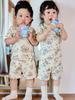 2025 Kids' Summer Pajama Set - Boys & Girls Short Sleeve Shorts