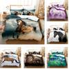 Horse Animal 3D Bedding Double Bed Duvet Cover Set for Adults Soft Home Textile No Sheet Full King Size Decor Bedroom Textile