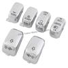 Motorcycle Accessories Handlebar Control Switch Housing Cover Switch Button Caps For Harley Sportster Dyna Softail Truning V Rod