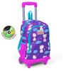Школьный рюкзак Coral High Kids Фиолетовый Розовый с рисунком кота с тремя отделениями и шваброй 23360