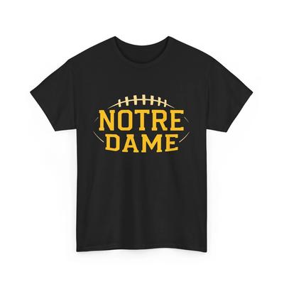 Notre Dame IN Ретро Смешная Футболка Индиана