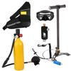 Dive Equipment 1L Rebreather Lanyard Storage Bag Scuba Adapter Inflate Pump Handbag Goggle
