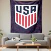 Спортивный гобелен США для подвешивания на стену, дизайн с национальным флагом, настенный декор для спальни, гостиной, общежития