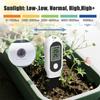 3 in 1 Soil Tester Sensor Humidity Temperature Sunlight Meter Tuya Zigbee APP Control Soil Moisture Meter for Garden Farm