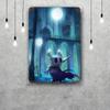 Постер с декором Hollow Knight Винтажная жестяная табличка Металлическая табличка Декоративная табличка для паба Бара Мужской пещеры Клуба Настенное украшение