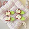 Cute Small Fresh Red Apple Hair Clip Duckbill Clip Sweet Girl Hairpin All-Match Bangs Side Clip Headwear Barrette Hair Accessory