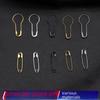 Metal Safety Pins for Clothing with Gourd Buckle - Small Tag Pins