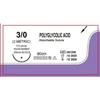 Veterinary Absorbable Sutures, Polyglycolic Suture (0/2/3/4 Medical Suture) (12 Pcs/90cm Round/Reverse Suture Thread)