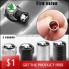 Car Sticker 4PC Metal Car Badges Wheel Tire Valve Caps Covers Auto Accessories For S Kodiaq Octavia 2 3 Yeti Karoq Rapid F