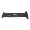 PCIe 4.0 X16 Riser Cable 90 Degree High Speed Single Row 31 Core Graphics Card Extension Cable для