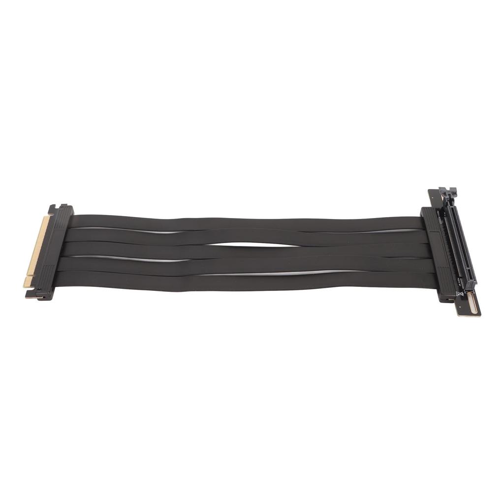 PCIe 4.0 X16 Riser Cable 90 Degree High Speed Single Row 31 Core Graphics Card Extension Cable для