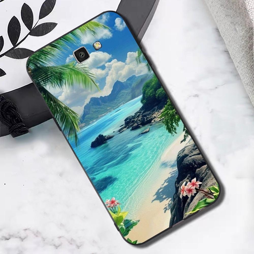 Морские Тропические Пальмы Пляж Чехол для Телефона Для Samsung J 7 Plus 7core J7 Neo J6 Plus Prime J6 J4 J5 Мобильная Крышка