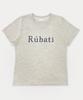 Футболка с логотипом RUBATI Serif_Овсяный