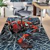 Spiderman Web Carpet For Playroom Bedroom Living Room Sofa Home Decorkids Game Area Rug Nonslip Floor Mat