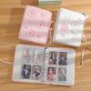 Kawaii Pink Plush Photo Album 3 Inch Kpop Card Fluffy A5 Photo Card Binder Cute Collection Book Fashion Girl Gift  Wholesales