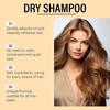 No-wash dry hair spray dry hair refreshing repair hair frizzy soft glossy no-wash spray 60