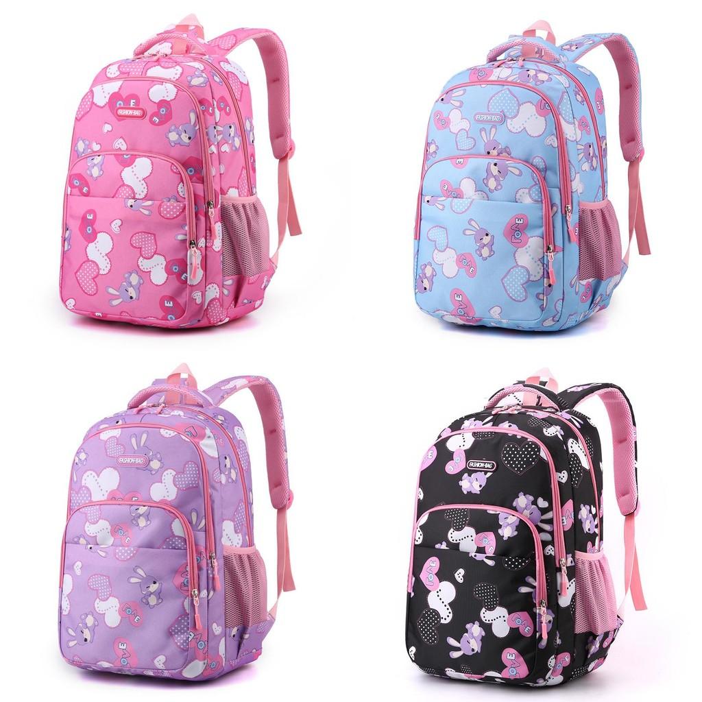 Rabbit Children Pattern Schoolbag Large Capacity Breathable Backpack Student