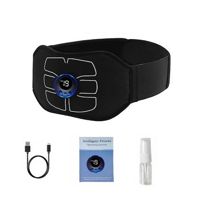 Пояс-стимулятор мышц пресса ABS Пояса для тонизирования пресса Тонизатор мышц Фитнес-тренировки для живота Домашний массажер для похудения тела Дропшиппинг