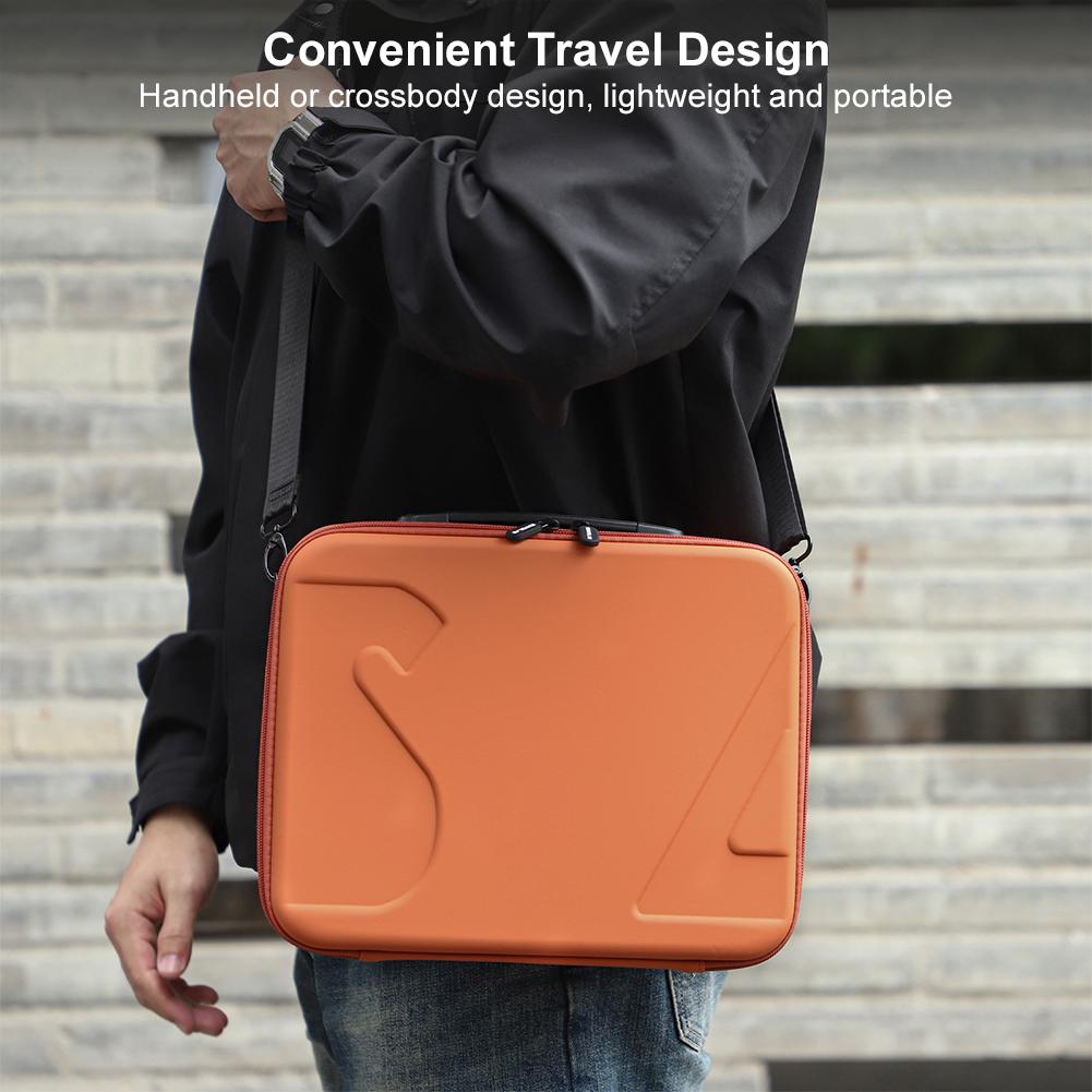 Carrying Case For DJI Flip Portable Travel Storage Bag With Adjustable Strap for DJI Flip Drone & RC-N3 RC2 Controller Accessory