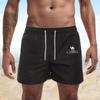 2024 Summer Men's Swimwear Shorts Embroidery Brand Beachwear Sexy Swim Trunks Men Swimsuit Low Waist Breathable Beach Wear Surf Shorts