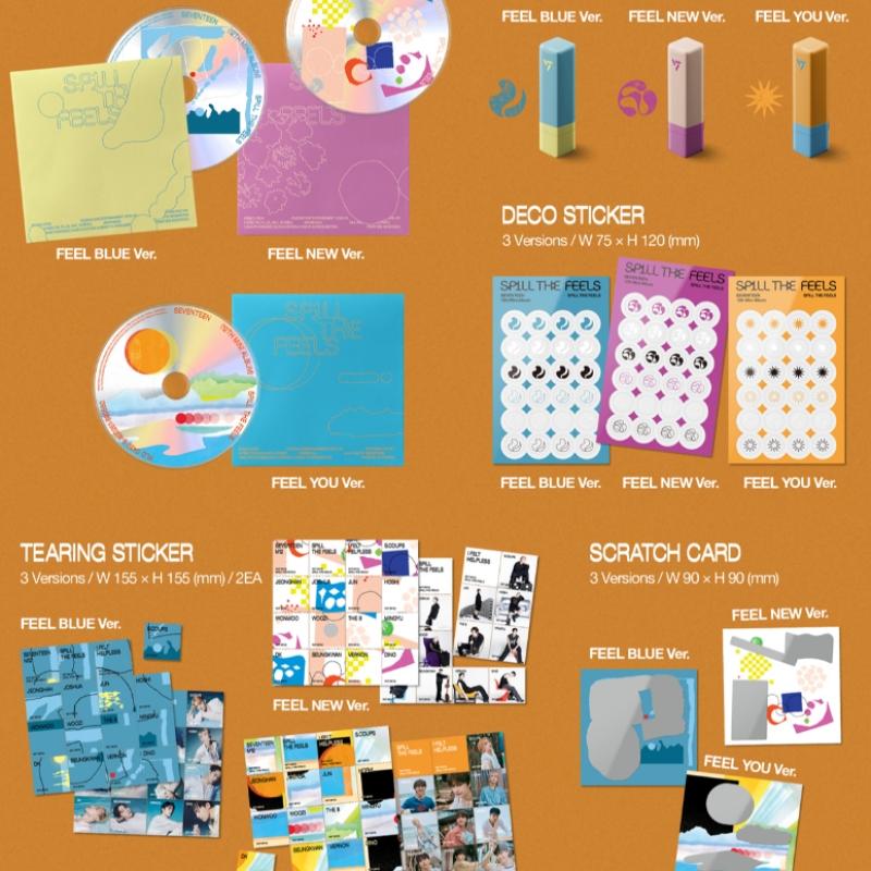 Seventeen   Spill The Feels 12th Mini Album