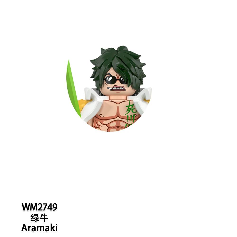 WM6187 WM6189 WM6188 WM6191 Japanese Cartoon Series Character Anime Action Doll Model Children's Toy