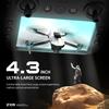 New Z105 Drone 4K Professional HD Dual Camera Optical Flow Positioning Photography Brushless Foldable Large Screen RC Quadcopter