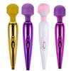 Female Masturbation Wireless Usb Charging Av Plated Vibrator Vibration Rod Inverter Massager