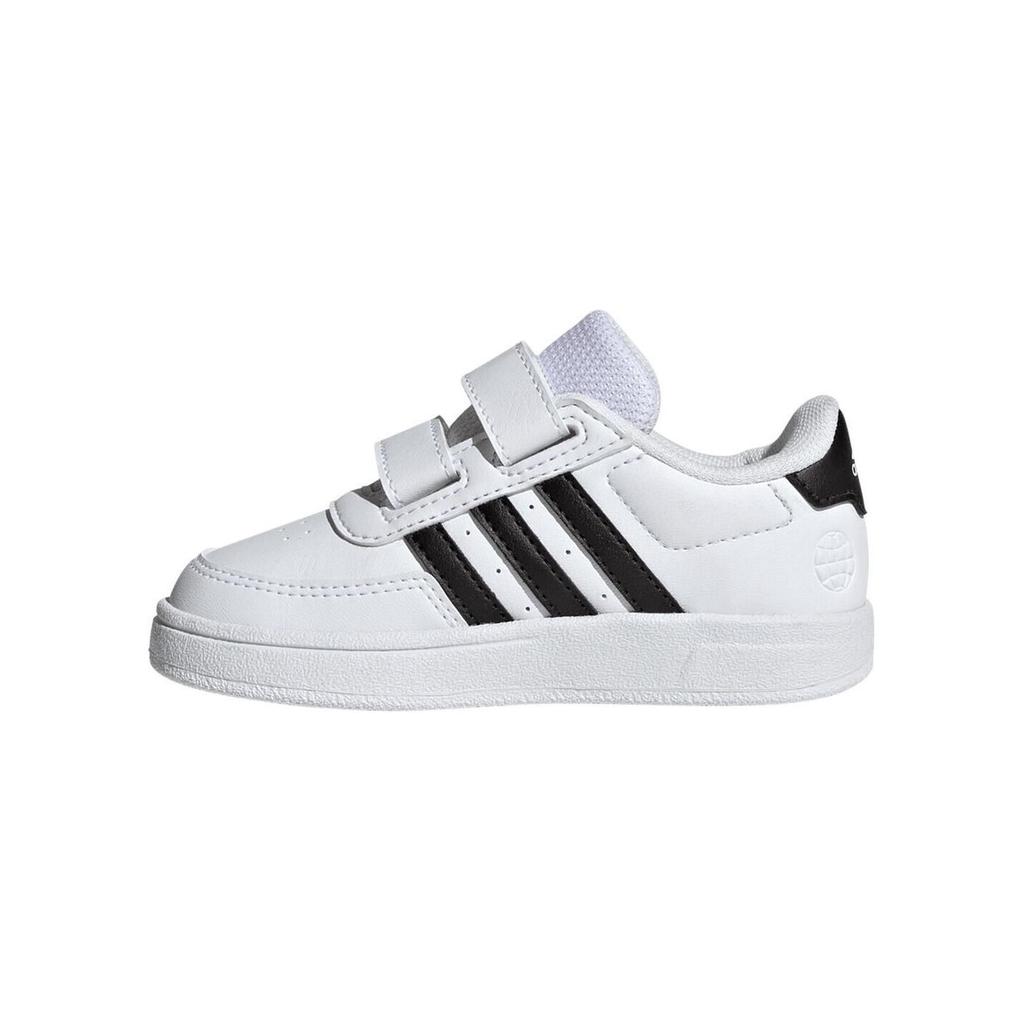 adidas Focus Breathe In Breaknet 2.0 Кроссовки на липучках из синтетической кожи Детские кроссовки Белые HP8970