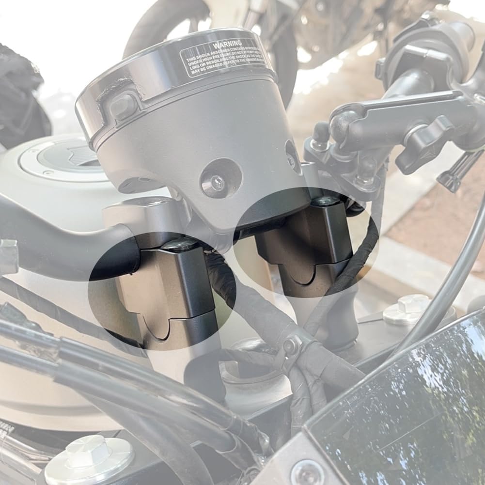 Rebel 1100 Accessories, Motorcycle Handlebar Riser Extension for Rebel CMX 1100 500 300 250 Rebel1100 CMX1100 2017-2025, Aluminum Handlebar Raiser