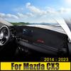 Car Dashboard Cover Avoid Light Mat Anti-UV Carpets For Mazda CX-3 CX3 CX 3 2014 2015 2016 2017 2018 2019 2020 2021 2022 2023