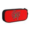 Classic 67 Six Seven Morocco Flag Moroccan Pencil Cases Pencilcases Pen Box Kids Big  Bags Students School Gift Stationery
