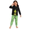 Children's  Boys And Girls Thin Two-piece  Long-sleeved Pants Two-piece