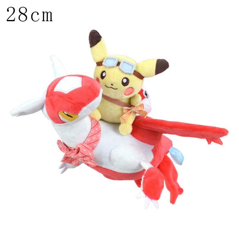 Pikachu Plush Celebi Sudowoodo Rockruff Peluche Toys Shiny Charizard XY Garchomp Chikorita Gyarados Dragonite Doll Gift