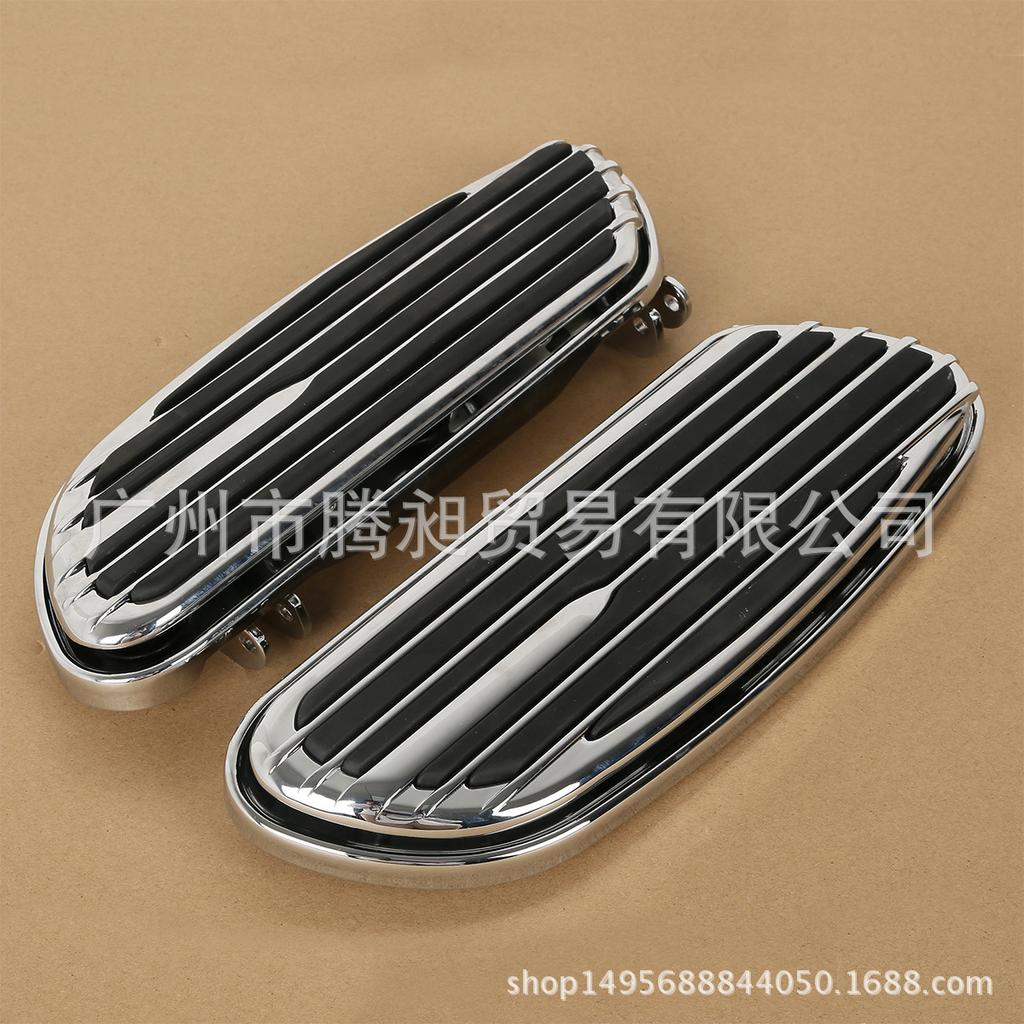 Large Modified Foot Pegs for Harley Road King, Fat Boy, Electra Glide, Street Glide & Softail