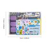 12pcs DIY Little Mechanism Material Pack Journal GO Memo Pads  Scrapbooking Decoration